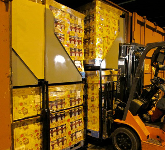 Example of Sliding Damage in Transit